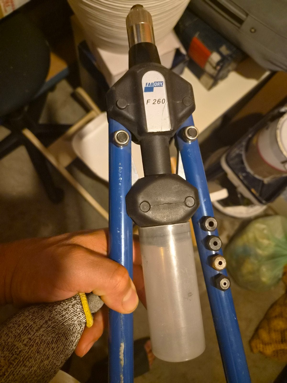 popnageltang  model Fabory F 260, Ophalen, Nieuw
