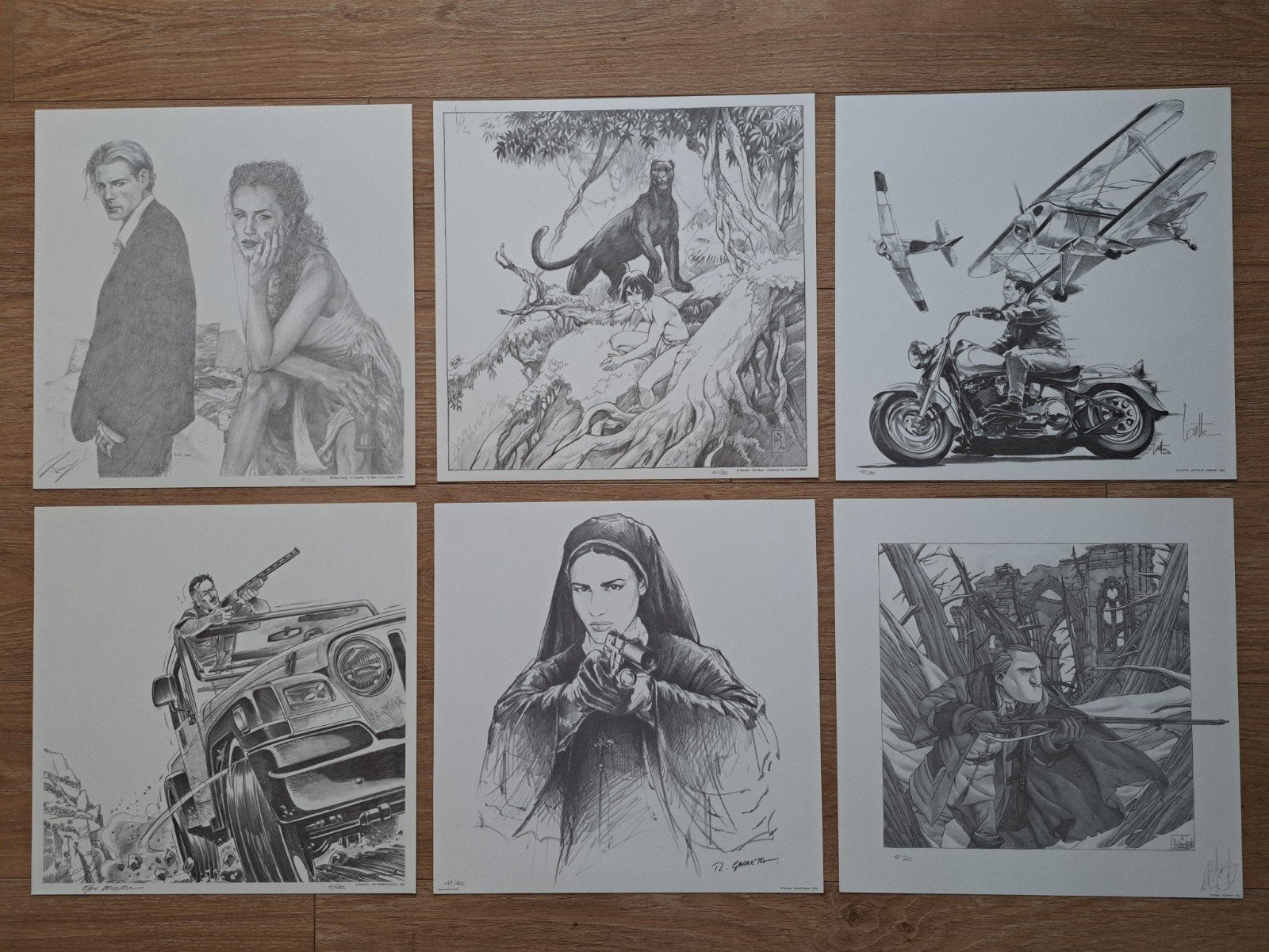 Portfolio Blikvangers 2003-2004, Collections, Personnages de BD, Enlèvement ou Envoi