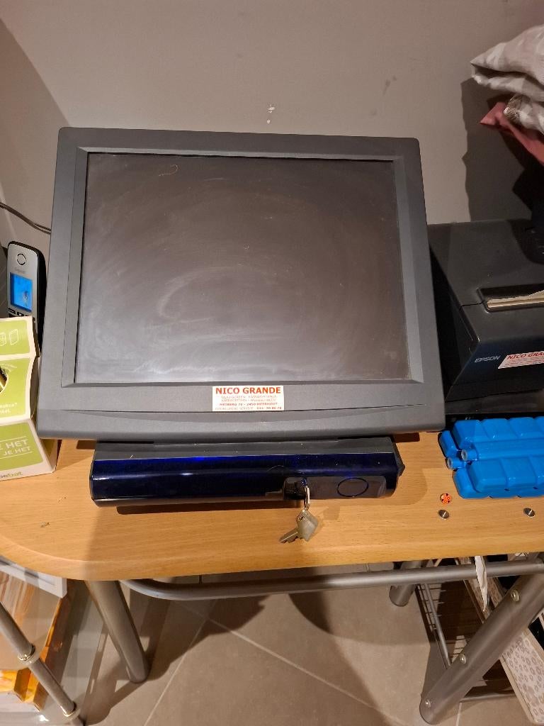 Kassasysteem met printer, Ophalen