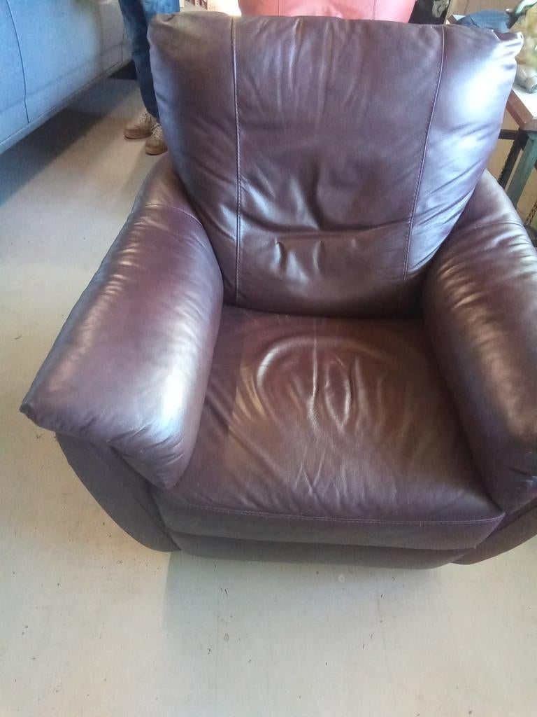 Relax zetels leder., Huis en Inrichting, Ophalen