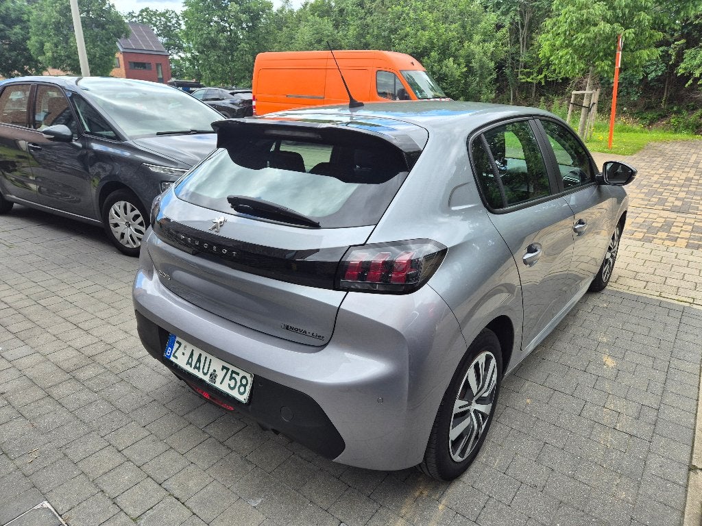 Peugeot 208 1.2 Automaat 2020 Full option GARANTIE, Argent ou Gris, Achat, Euro 6, Entreprise