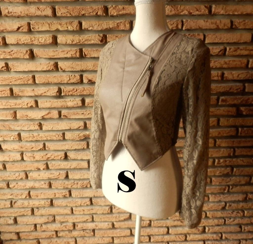 (51)- veste femme t.36 brun clair - style -, Bruin, Style, Ophalen of Verzenden, Zo goed als nieuw