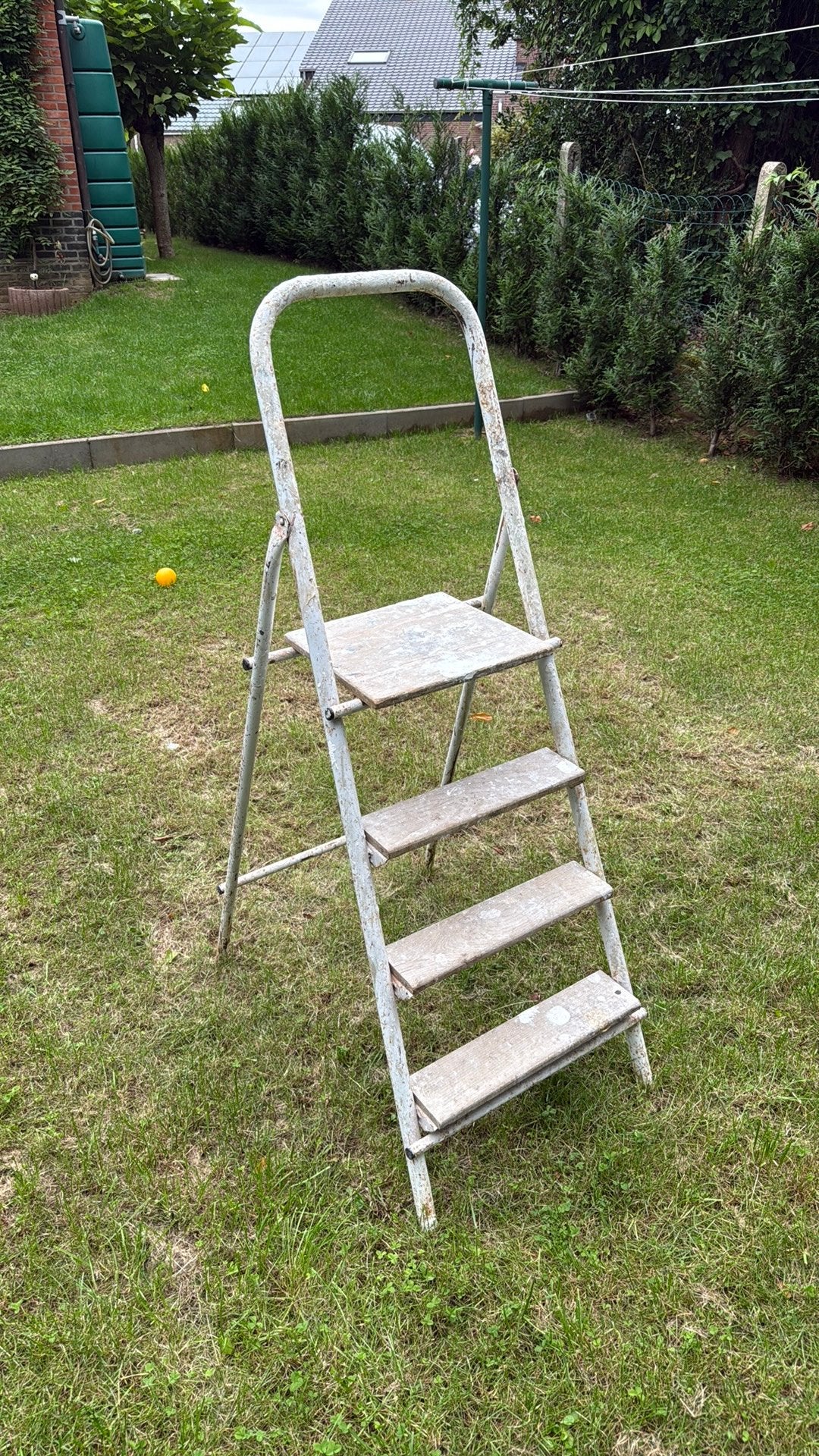 Ancienne échelle d'escalier en acier à vendre, Bricolage & Construction, Échelles & Escaliers, Pliable ou rétractable/escamotable