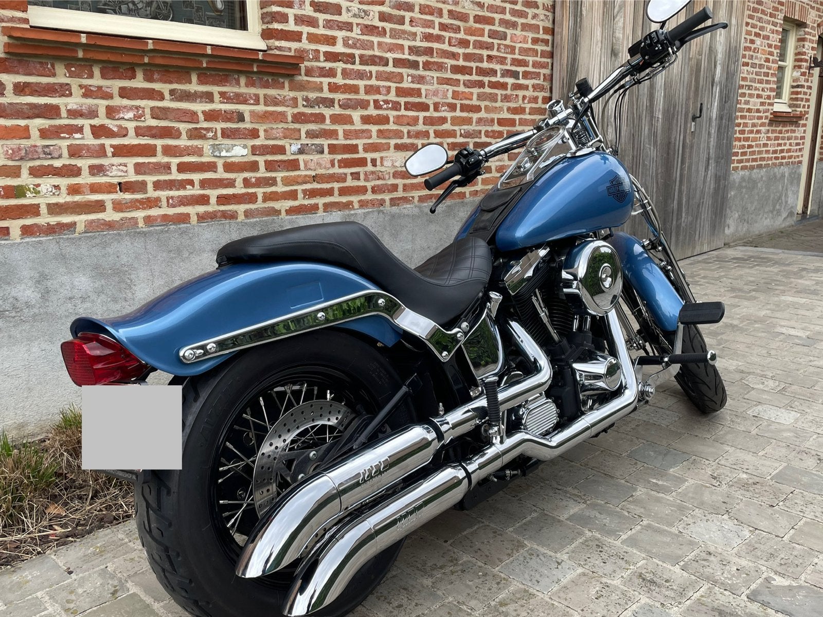 Prachtige harley Fxsts springer  1995 evolution, Motos, Motos | Harley-Davidson, Particulier