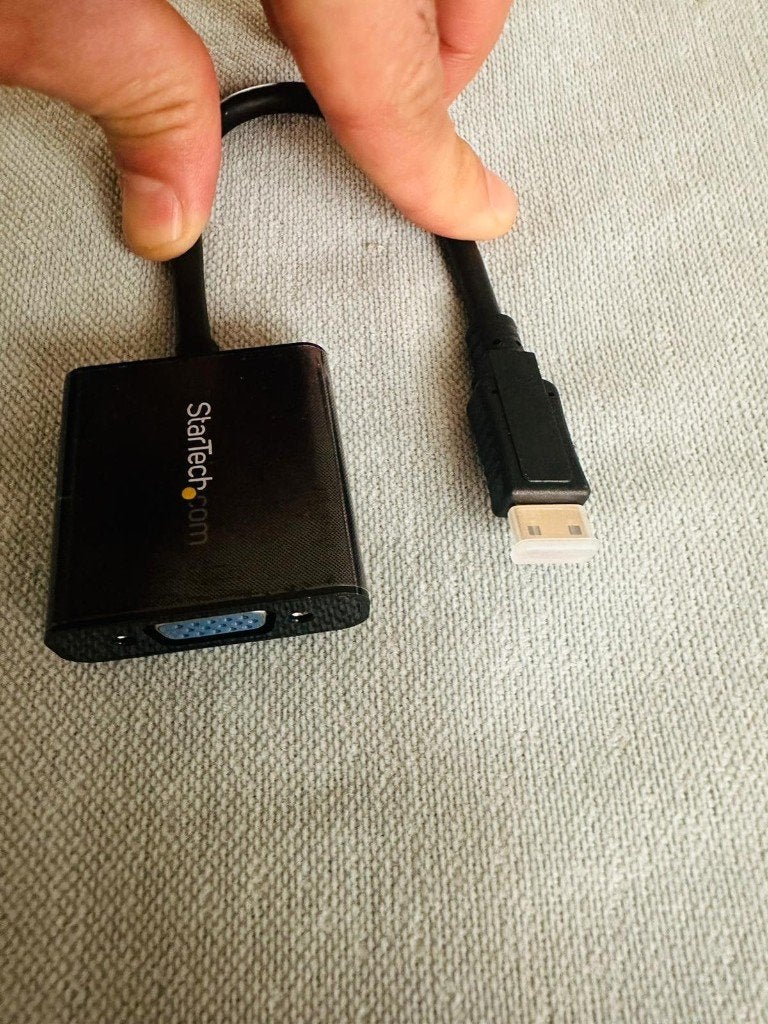 Adaptateur Convertisseur Mini Hdmi vers VGA, Audio, Tv en Foto, Ophalen of Verzenden, Nieuw