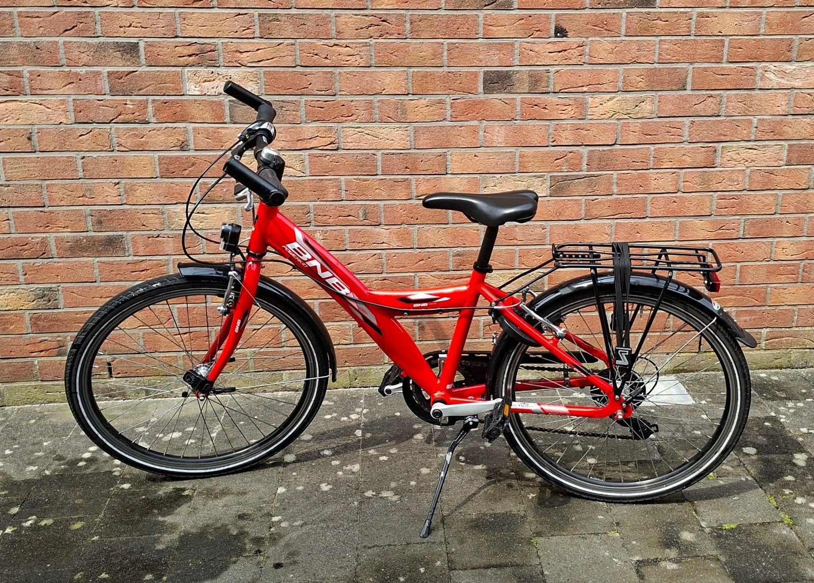 Fiets BNB Powerkid, Enlèvement
