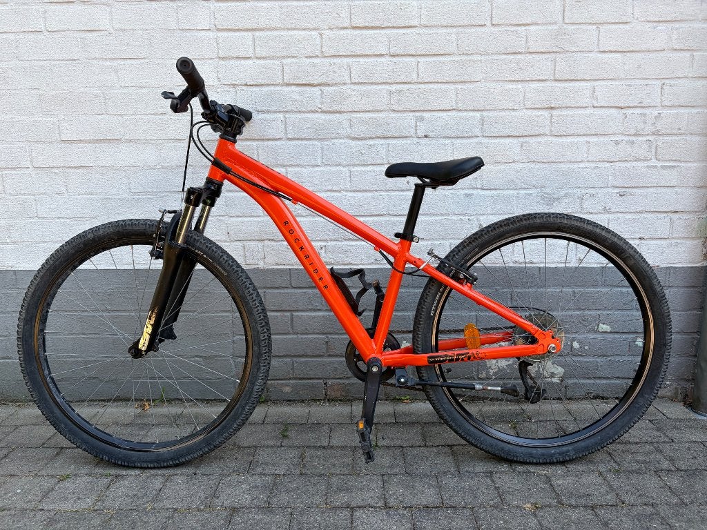 (In optie) Jongensfiets 26 inch ROCKRIDER, Gebruikt, Rockrider (Decathlon), Ophalen, 26 inch of meer