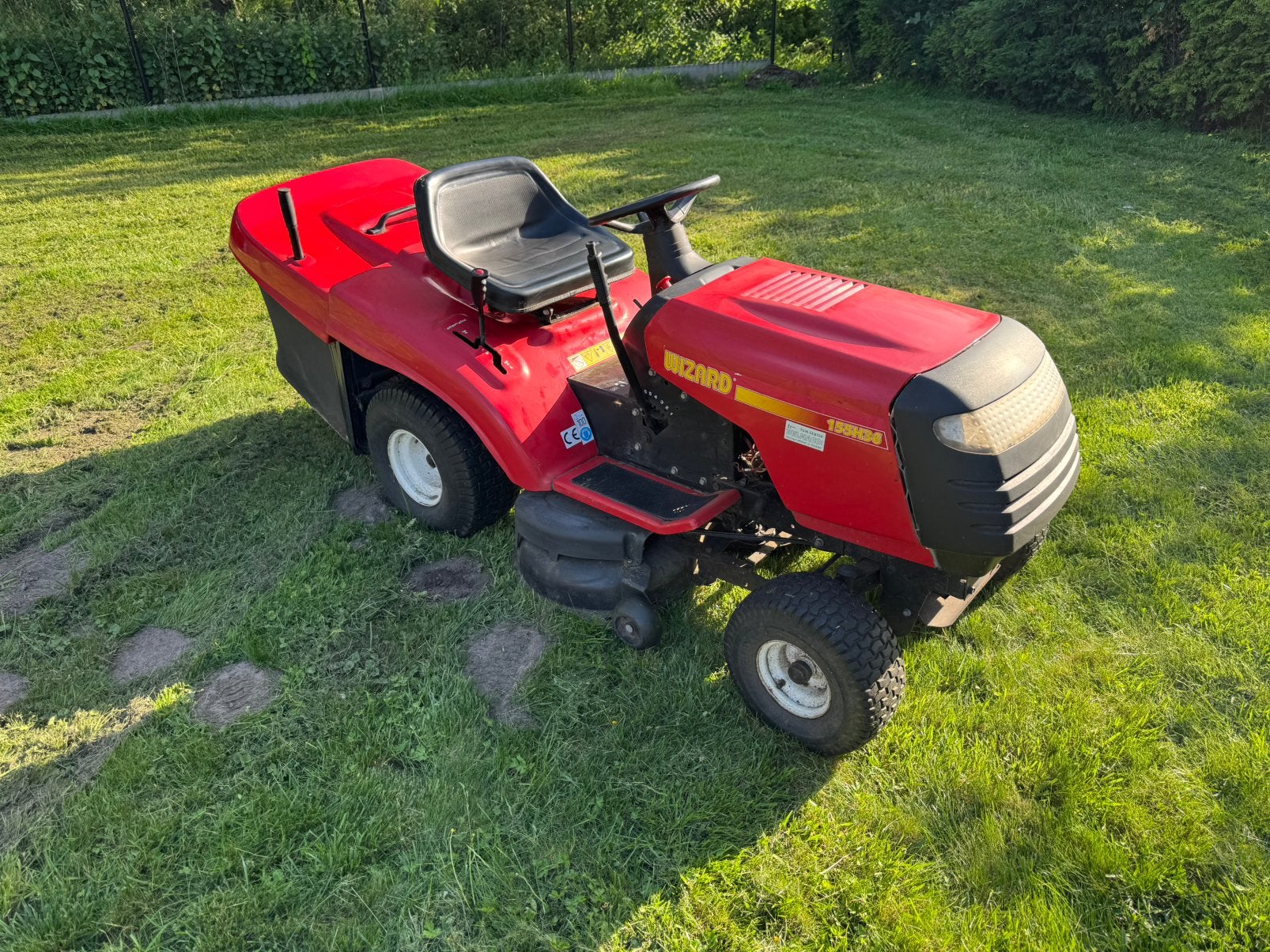 Zitmaaier met afval bak, Ophalen, Zo goed als nieuw, Versnellingen, 90 tot 120 cm