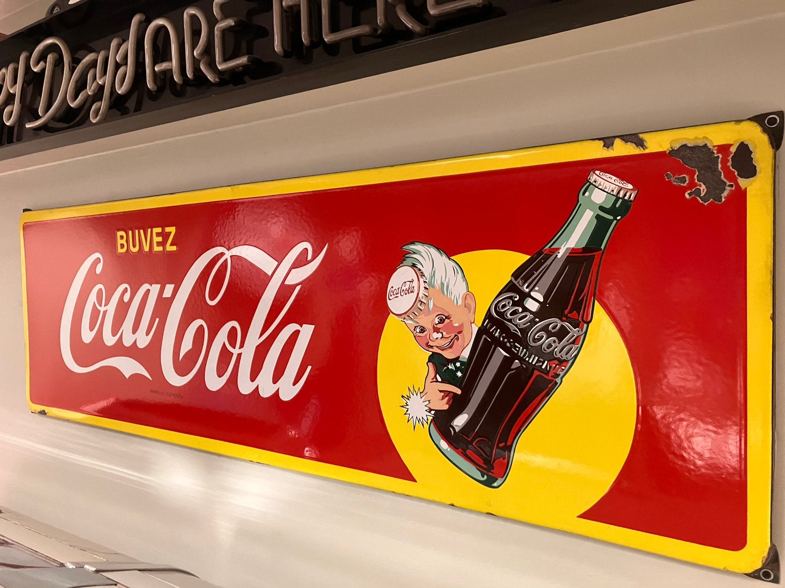 Émail Coca Cola, Enlèvement ou Envoi, Comme neuf