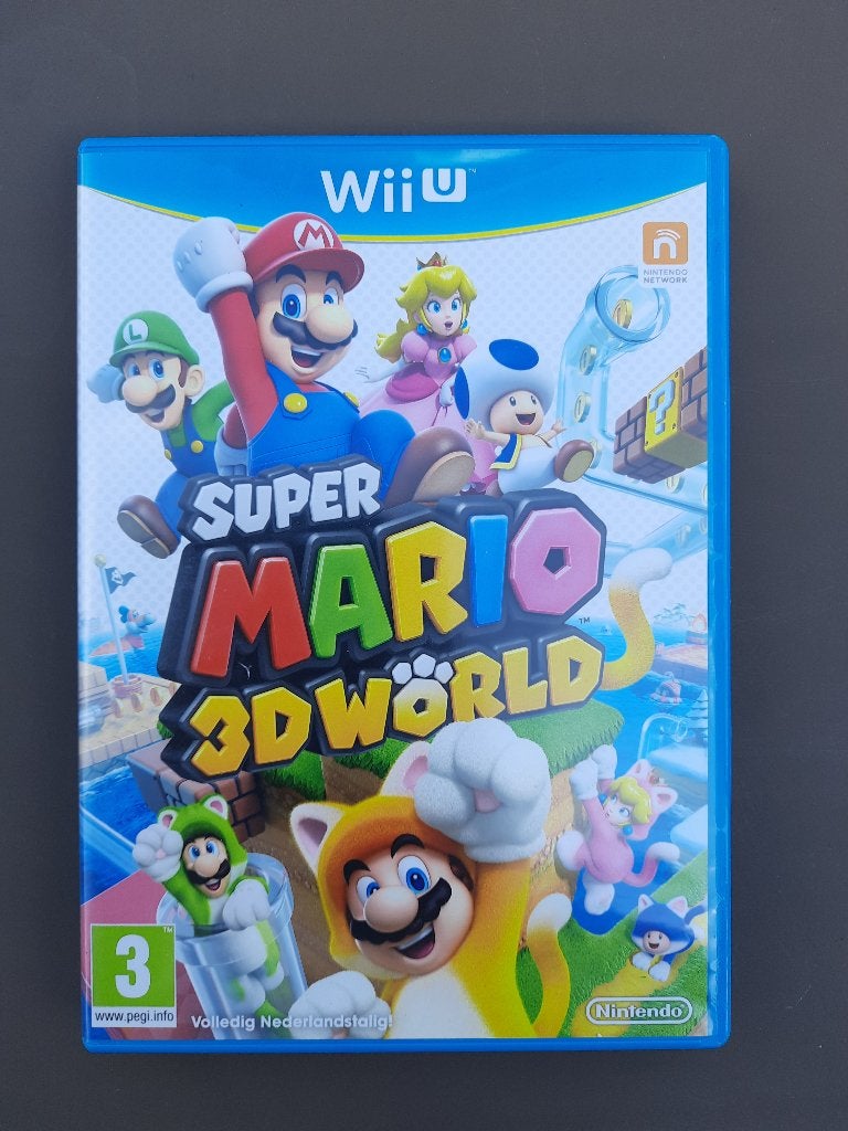 Wii U Super Mario 3D World, Ophalen of Verzenden, Gebruikt