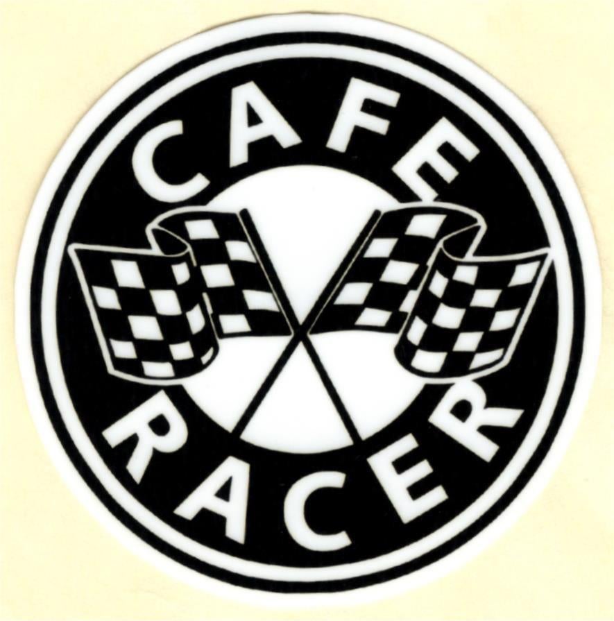 Cafe Racer sticker #24, Verzenden