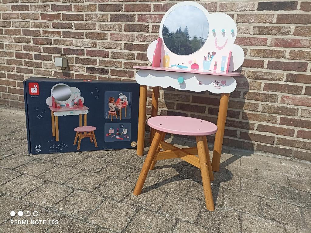 Kaptafel  P'Tite Miss   houten speelgoed, Ophalen