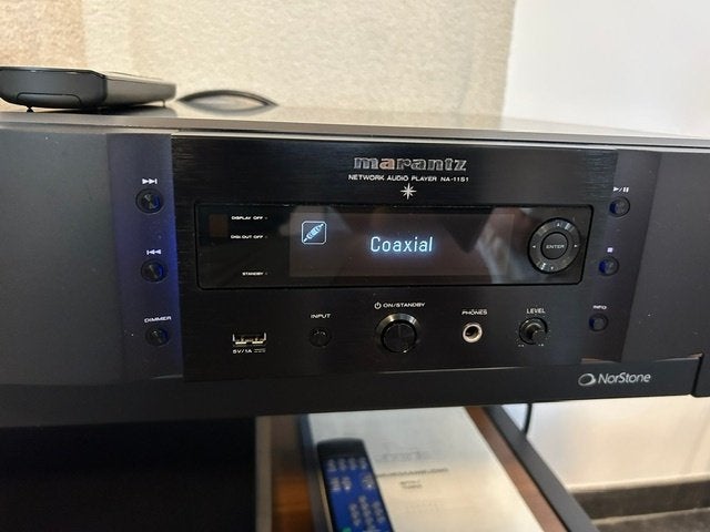 Marantz NA11s1 als nieuw +garantie, Marantz, Duboisstraat 50 antwerpen, Zo goed als nieuw, Ophalen