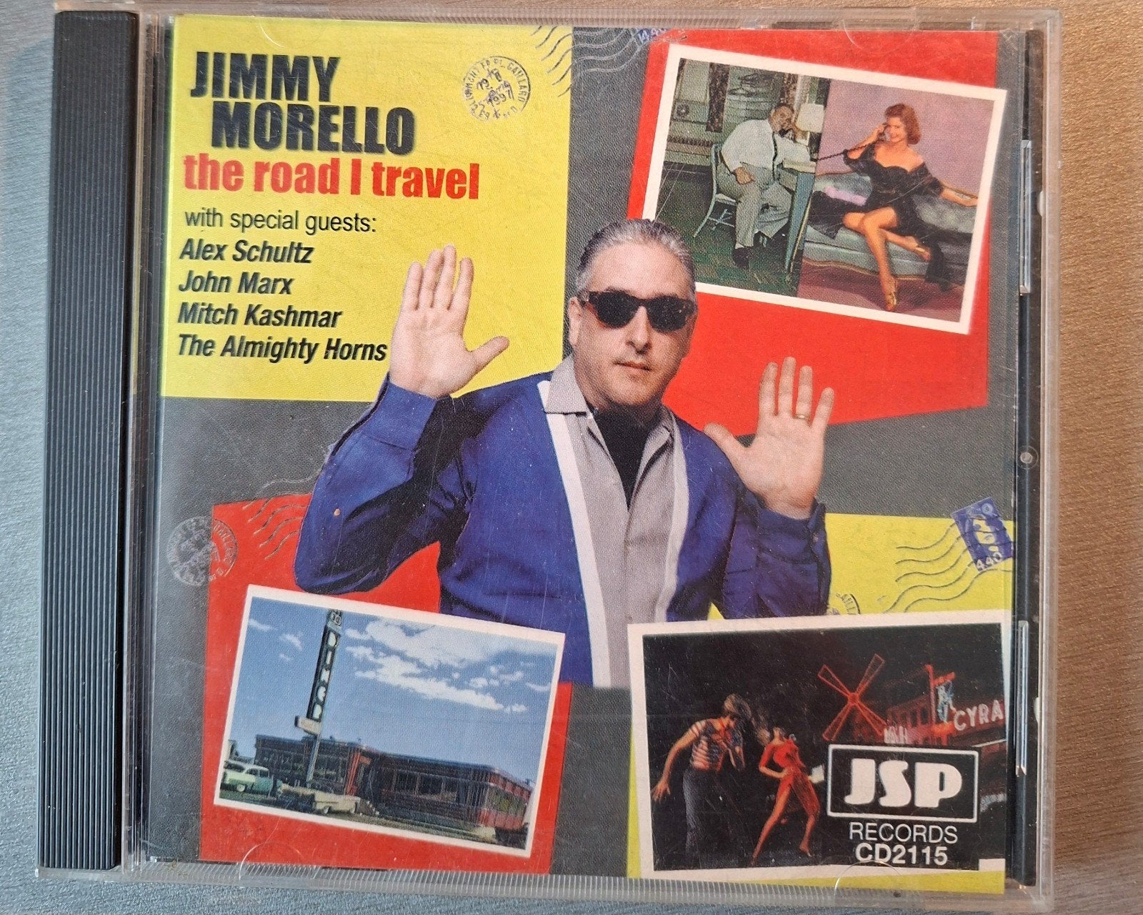 Cd. Jimmy Morello. The Road I travel., Ophalen of Verzenden, Gebruikt