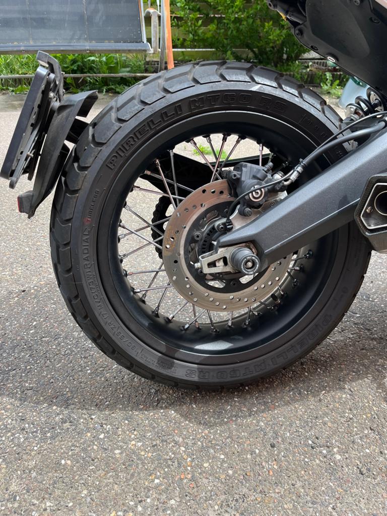 Spaakwielen Ducati Scrambler, Motoren, Ophalen, Gebruikt