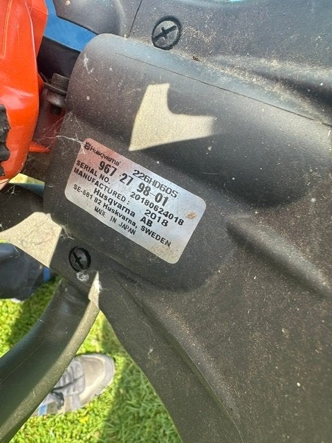 Professionele Husqvarna  Benzine Heggenschaar (60cm), Tuin en Terras, Heggenscharen, Gebruikt, Benzine, Ophalen of Verzenden