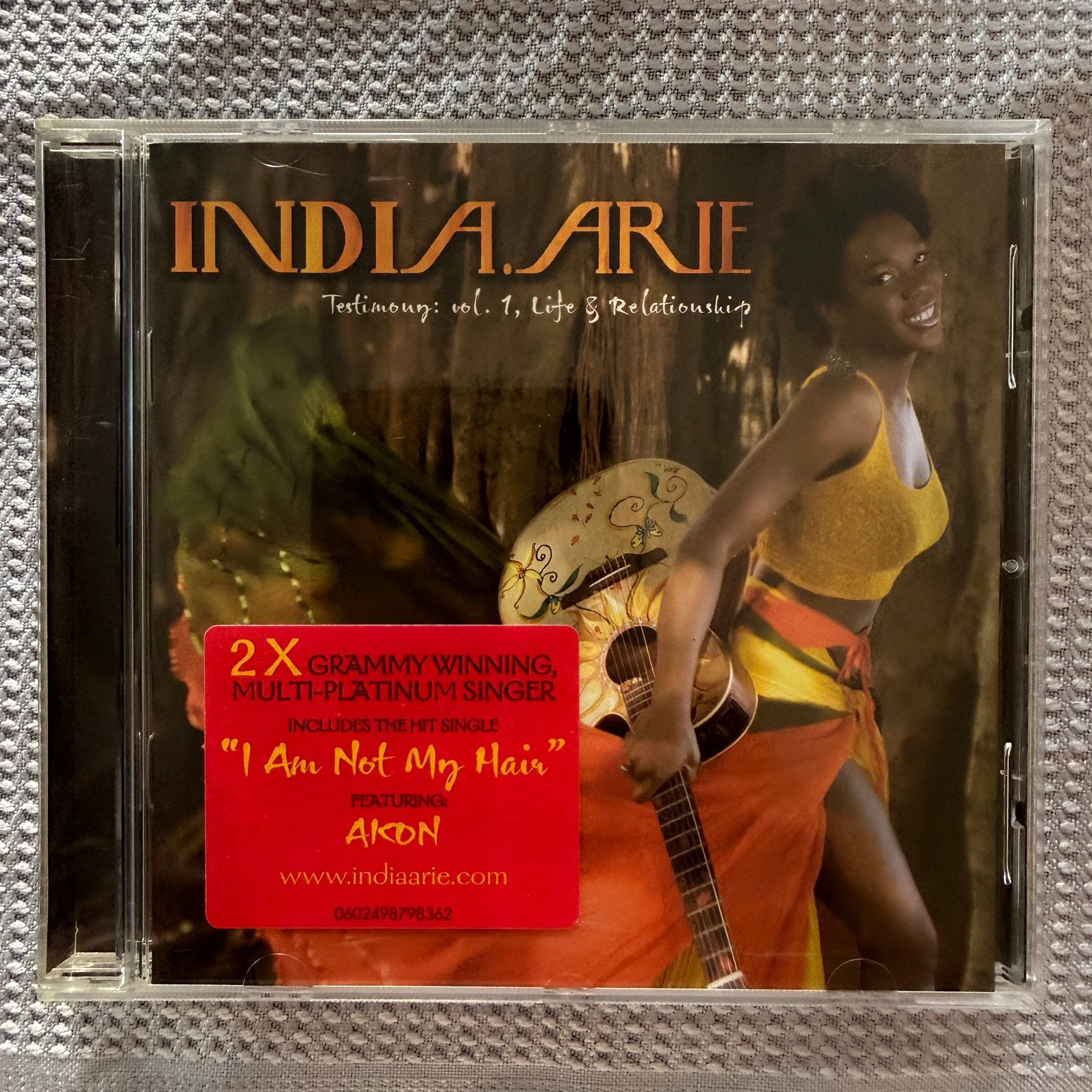 Cd india arie, Ophalen of Verzenden, Zo goed als nieuw, Digipak