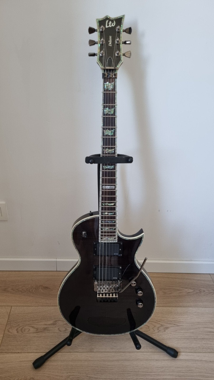 esp ltd deluxe ec-1000 floyd rose, Muziek en Instrumenten, Ophalen