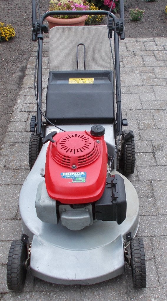 Grasmaaier Honda in propere en goede staat koopje, Tuin en Terras, Ophalen, Cirkelmaaier, Honda, Gebruikt