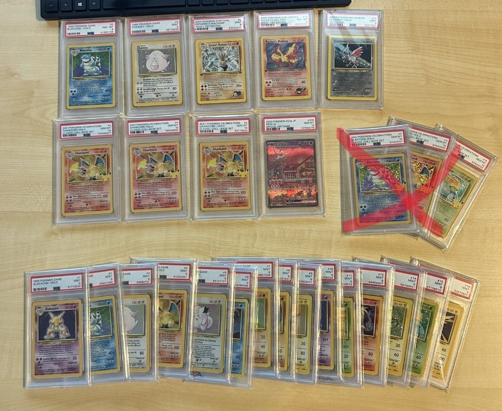 Psa vintage kaartjes(zie omschrijving voor prijzen!), Ophalen of Verzenden, Foil