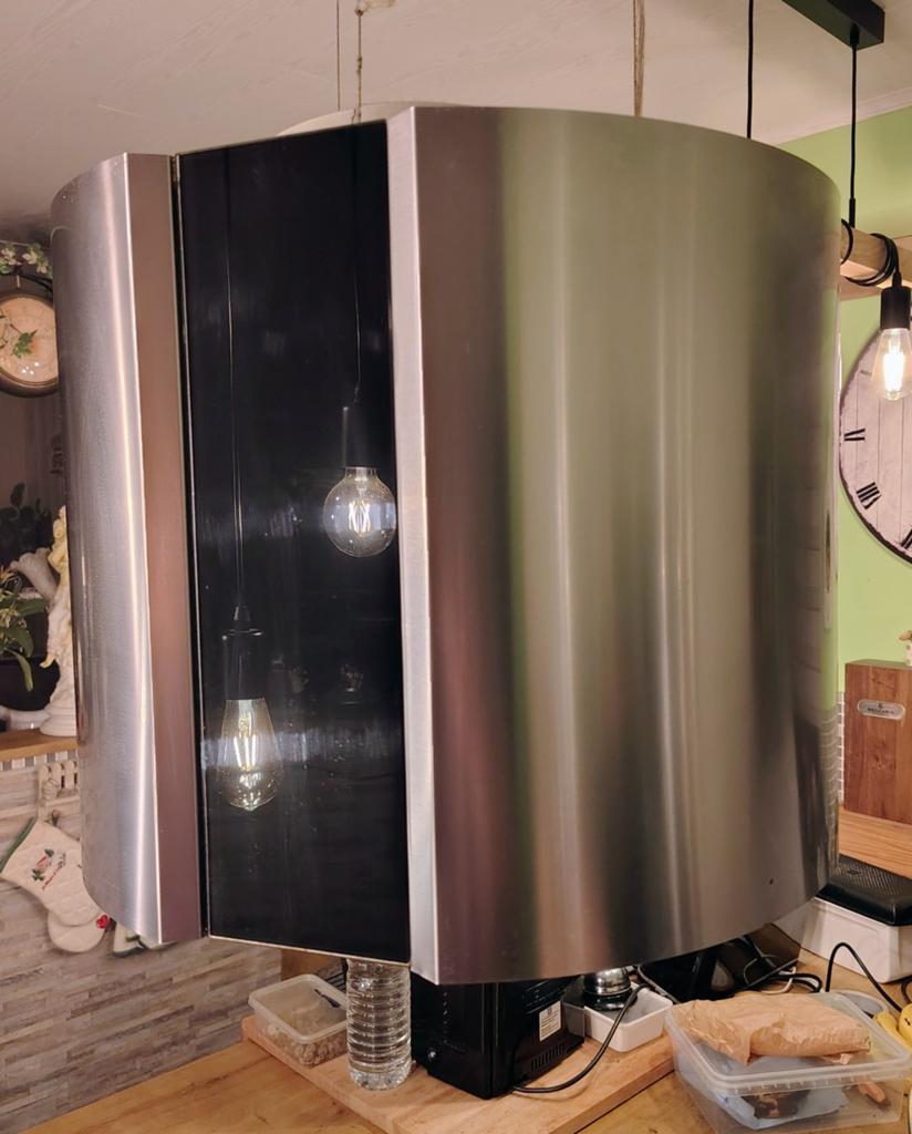 Hotte lampadaire avec filtres, Enlèvement ou Envoi