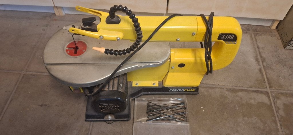 figuurzaag, Bricolage & Construction, Moins de 600 watts, Comme neuf, Enlèvement, Powerplus