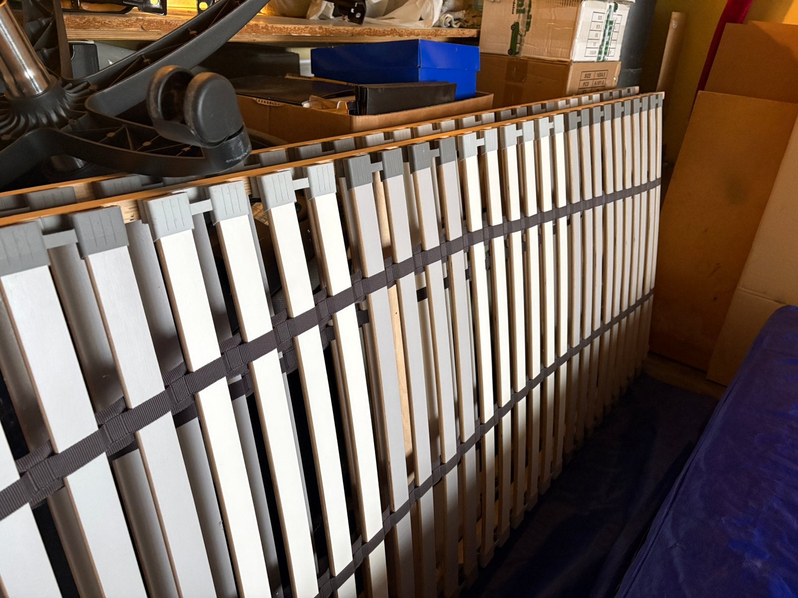 Deux sommiers Ikea Lönset 80 X 200 comme neufs, Comme neuf, Sommier, 200 cm, Enlèvement