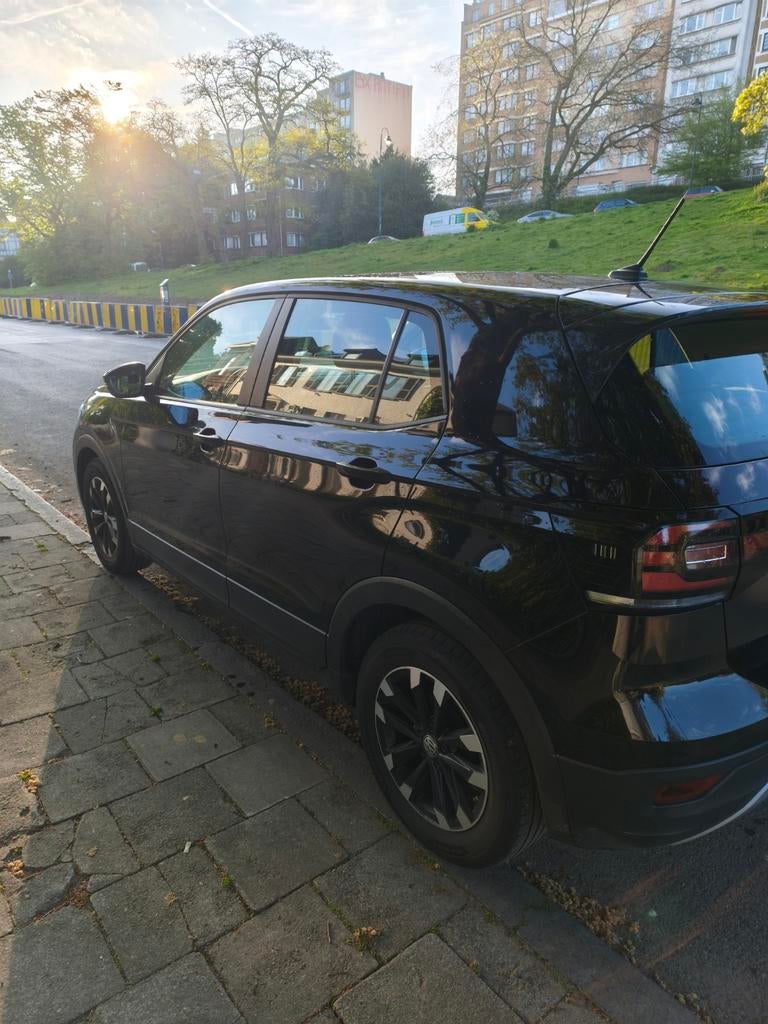 VW T Cross Benzine, Auto's, Zwart, 5 deurs, Particulier, Dealer onderhouden