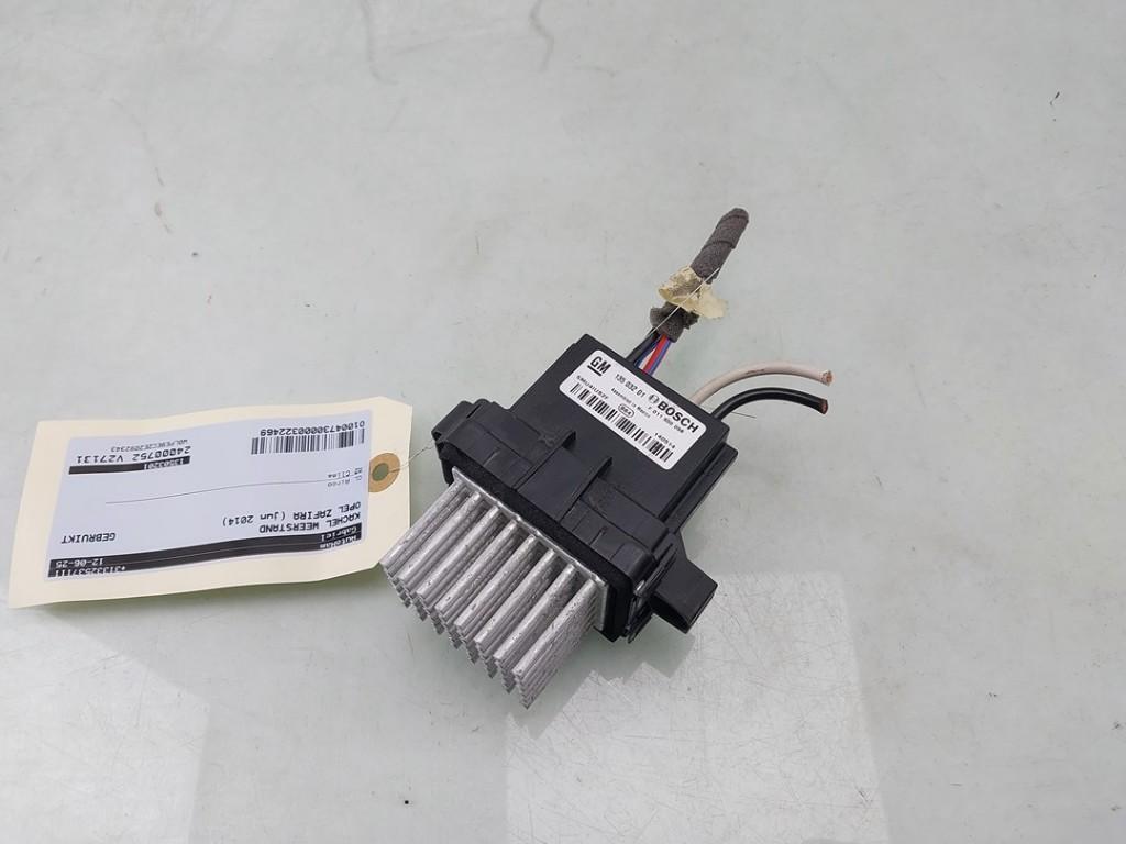 RESISTANCE CHAUFFE Opel Zafira Tourer (P12), Utilisé, Opel