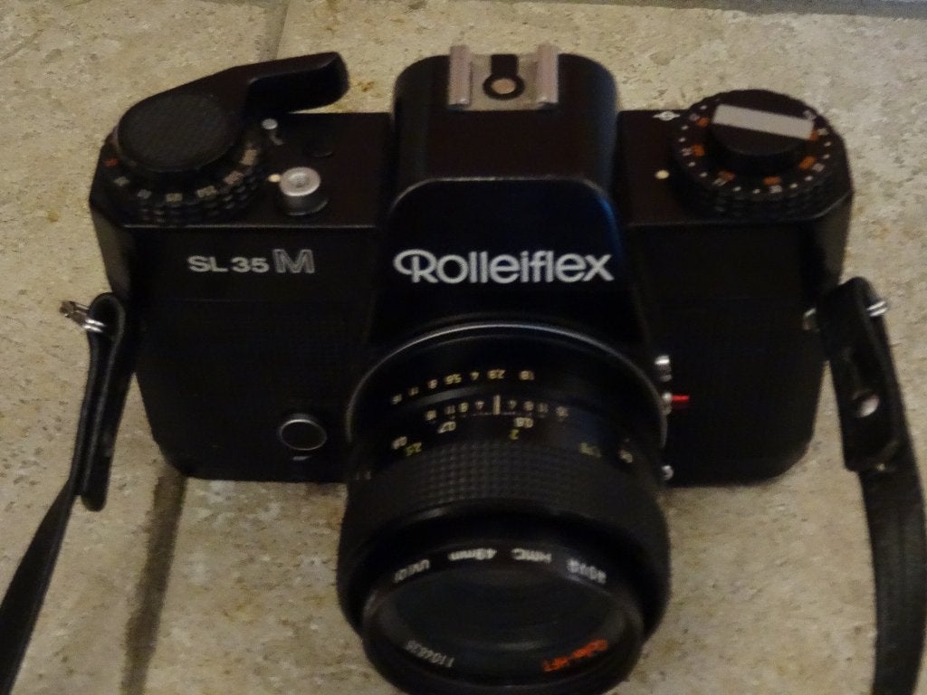 Rolleiflex SL 35 m, Audio, Tv en Foto, Fotocamera's Analoog, Ophalen of Verzenden, Gebruikt, Spiegelreflex