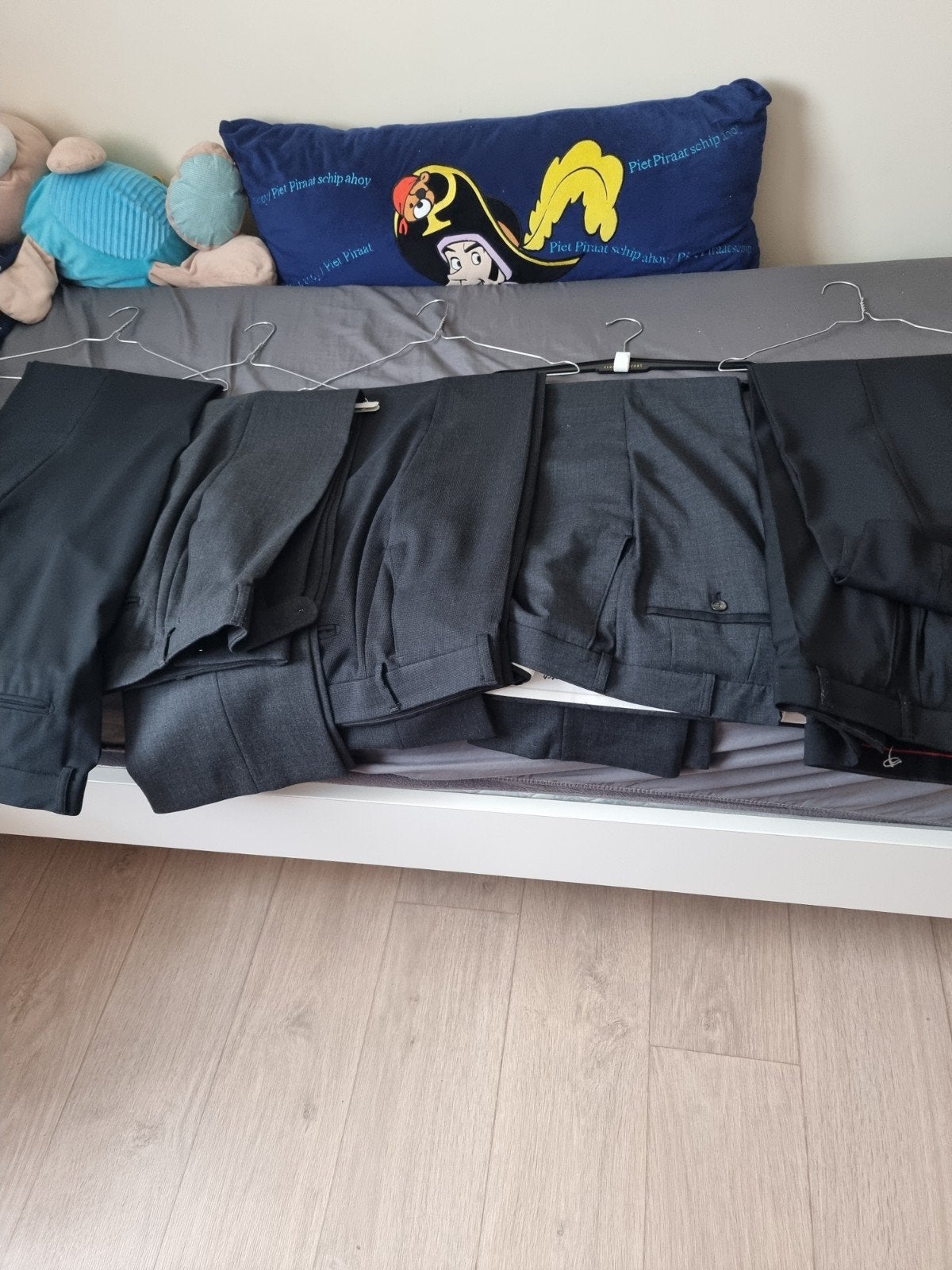 Lot van 5 elegante herenbroeken – maat 48 & 54, Kleding | Heren, Ophalen of Verzenden, Zo goed als nieuw, Maat 48/50 (M)