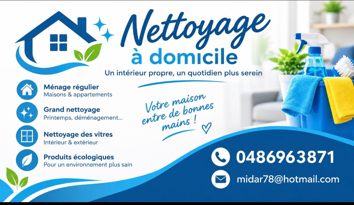 Nettoyage à domicile
