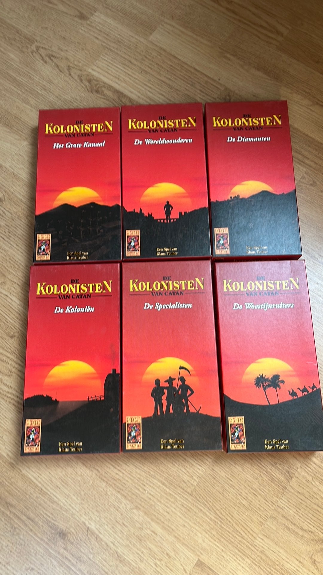 De Kolonisten van Catan 11-16 zeldzaam, Enlèvement ou Envoi, Comme neuf