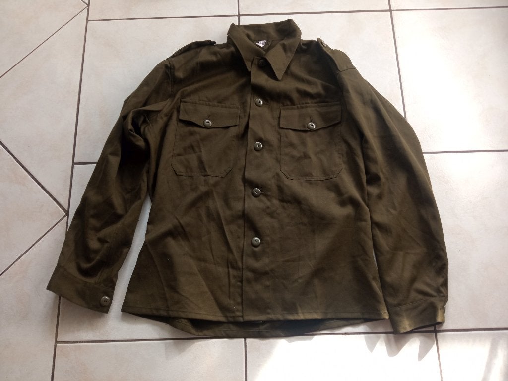 Militaria Bundesheer Chemise Manches Longues L / XL, Envoi, Armée de terre, Vêtements ou Chaussures