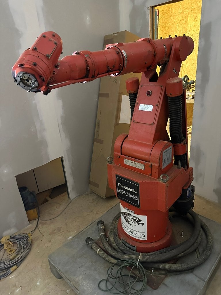 Industriële lasrobot, robotarm, Enlèvement