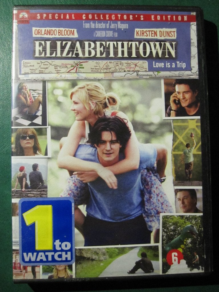 Elizabethtown (2005), CD & DVD, À partir de 6 ans, Comédie romantique, Enlèvement ou Envoi, Anglais