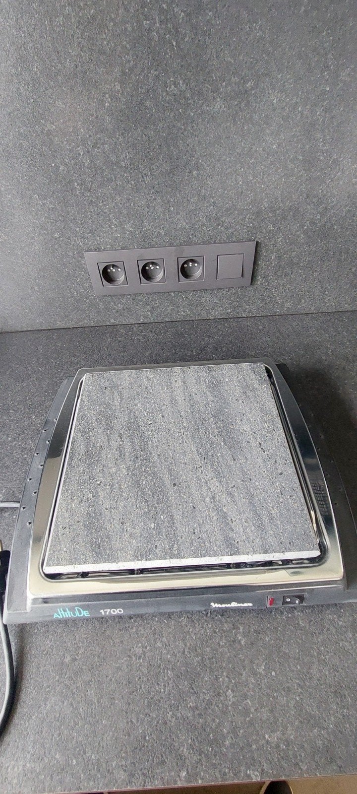 Moulinex steengril, Elektronische apparatuur, Grillplaten, Ophalen, Nieuw, Steengrill