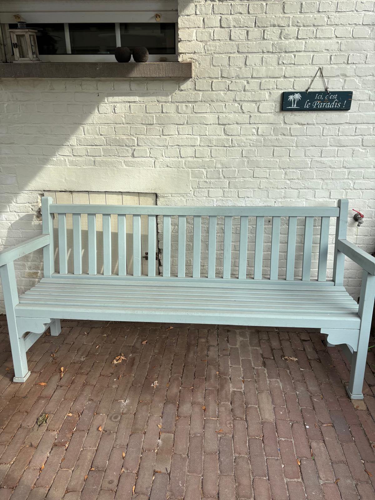Houten bank, Jardin & Terrasse, Enlèvement, Utilisé, Bois