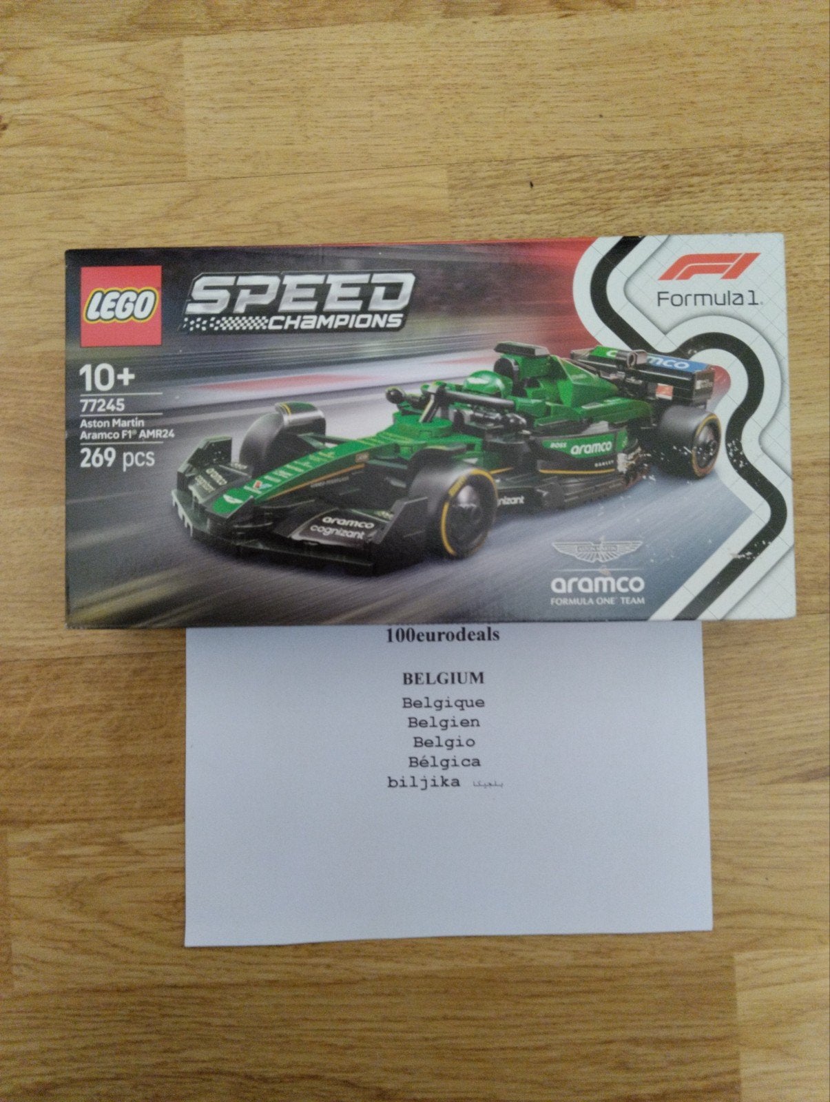 lego 77245 race F1 AMR24 Aston Martin Aramco, Kinderen en Baby's, Compleet, Lego, Nieuw, Complete set