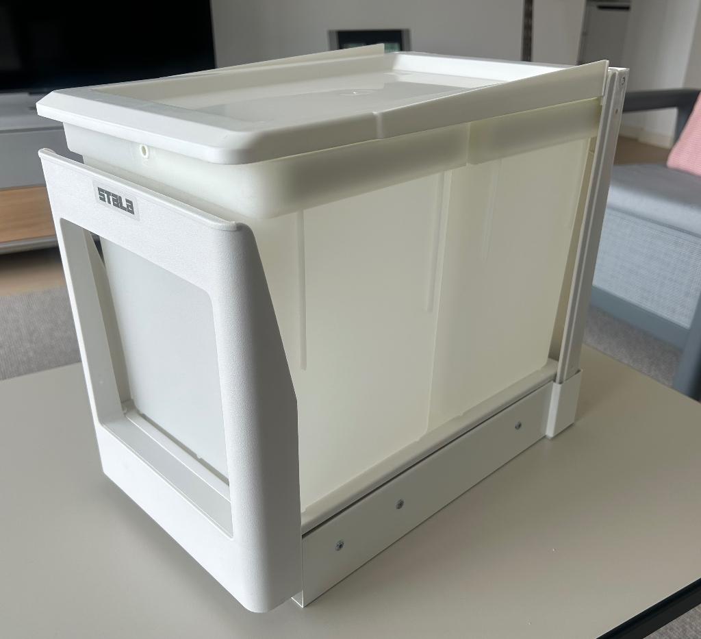 Stala Keuken Afvalemmer 24 liter (2x12) NIEUW, Overige typen, Ophalen, Nieuw