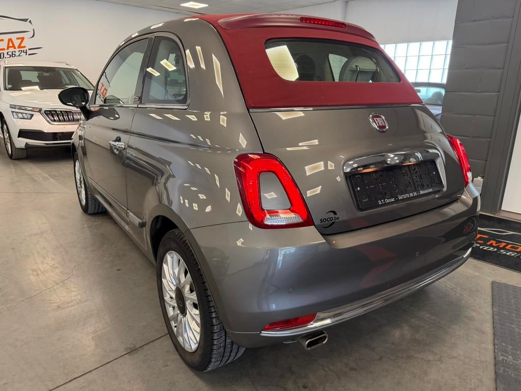 Fiat 500C 1.2i Lounge, 1242 cm³, Argent ou Gris, Achat, Euro 6