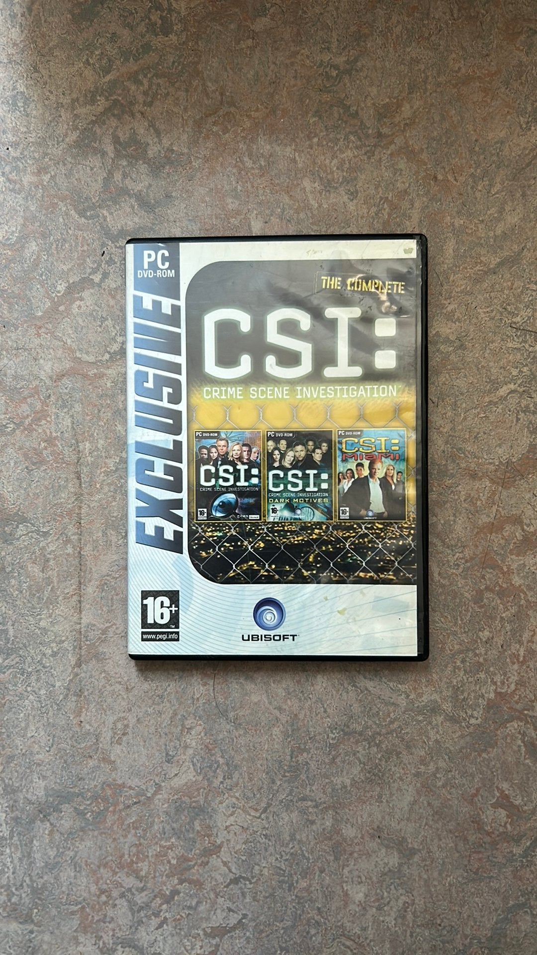 Pc game CSI Exclusive., Ophalen, Zo goed als nieuw