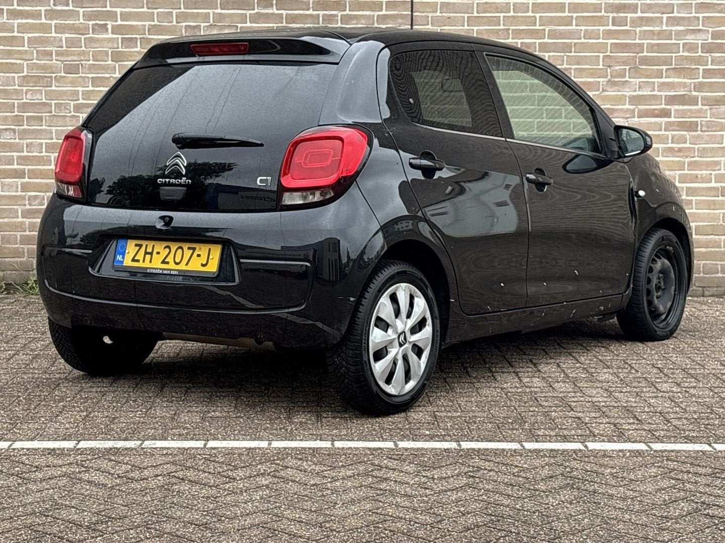 Citroen C1 1.0 VTi Feel | € 3.300,- NETTO! | Climate |, Auto's, Citroën, Zwart, Bedrijf, Handgeschakeld, Stadsauto