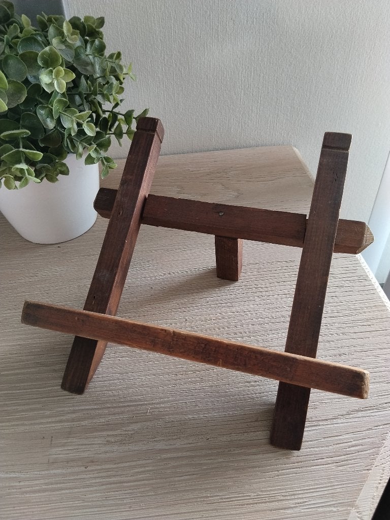 vintage houten staander, Ophalen of Verzenden
