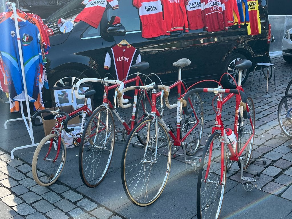 Flandria collectie vintage koersfietsen, 51 tot 55 cm, Ophalen, Velgrem, Flandria