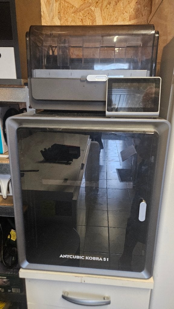 Anycubic Kobra S1 3d printer met ace pro aan spotprijs, Computers en Software, Ophalen, Zo goed als nieuw, Filament, Anycubic