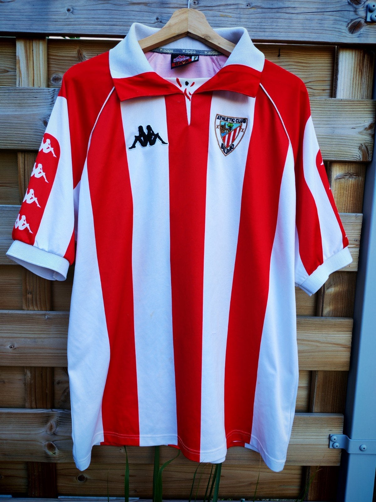1997 Athletic de Bilbao : magnifique chemise kappa vintage, Enlèvement ou Envoi, Maillot