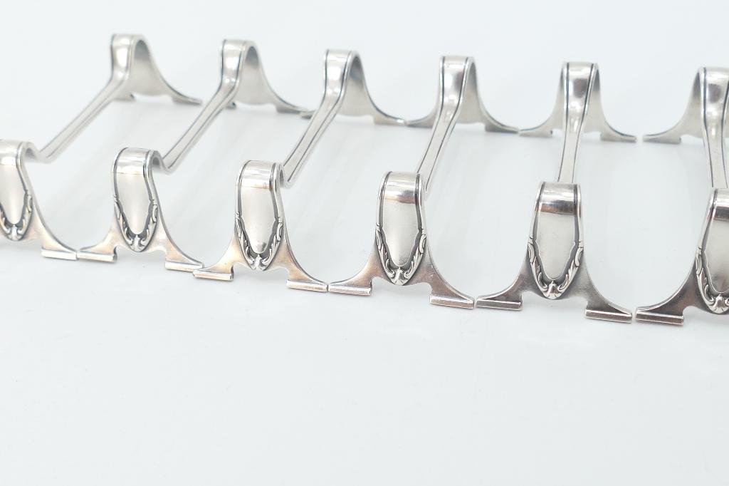 Set van 6 verzilverde Messenleggers - Miele & Co. 1900-1914, Enlèvement ou Envoi