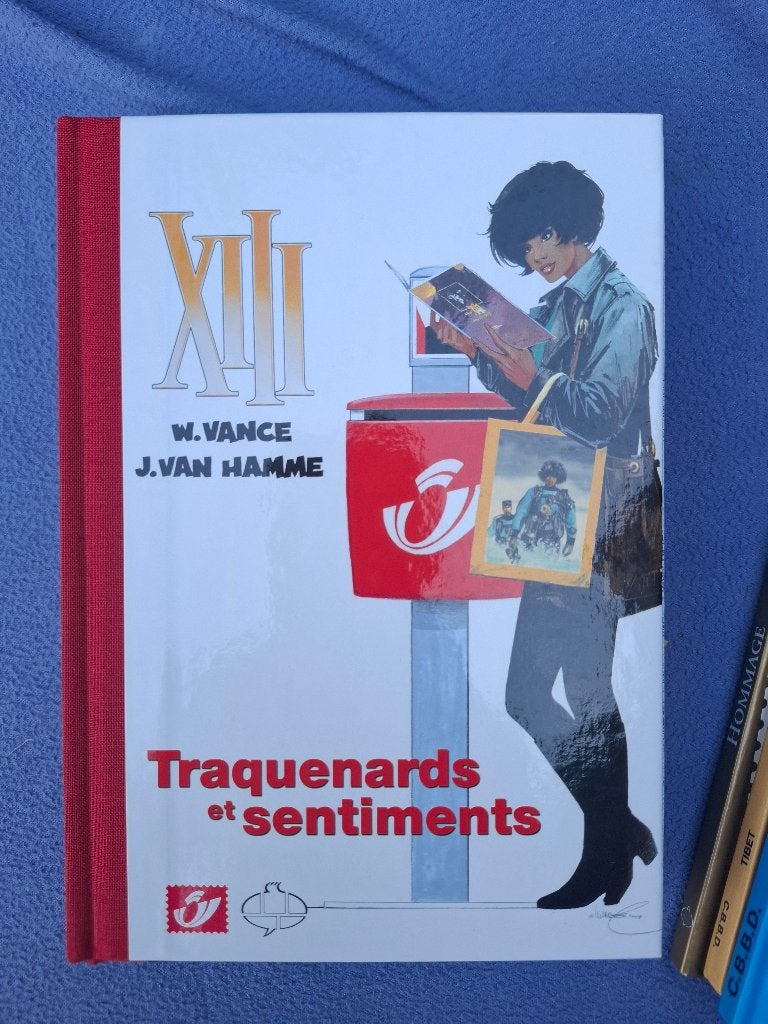 TT ALBUM TIMBRES XIII "TRAQUENARDS ET SENTIMENTS" 825 ex, Boeken, Stripverhalen, Zo goed als nieuw, Complete serie of reeks, Ophalen of Verzenden