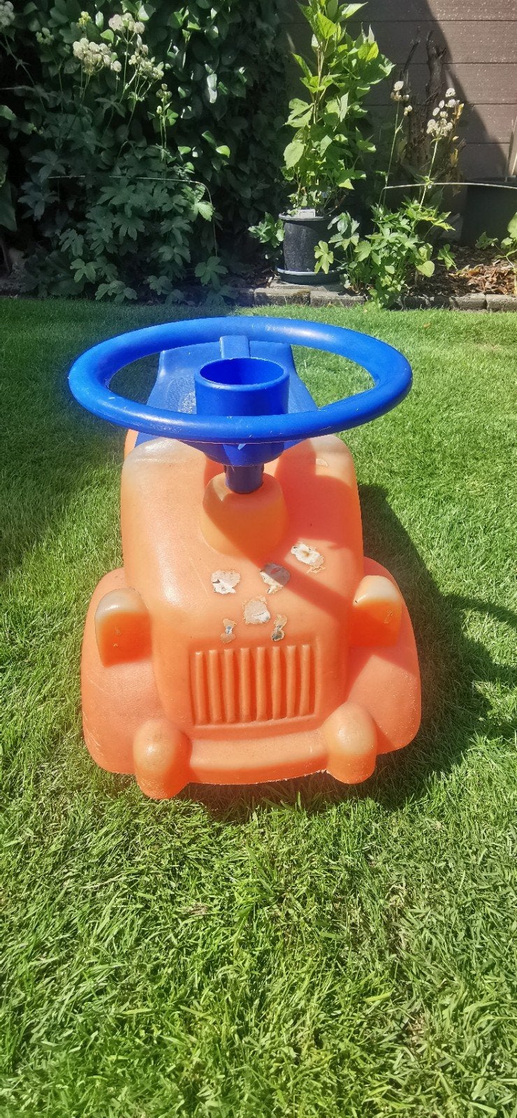 Loopautootje, Ophalen